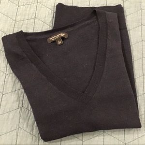Banana Republic 100% Merino Wool Sweater-Navy